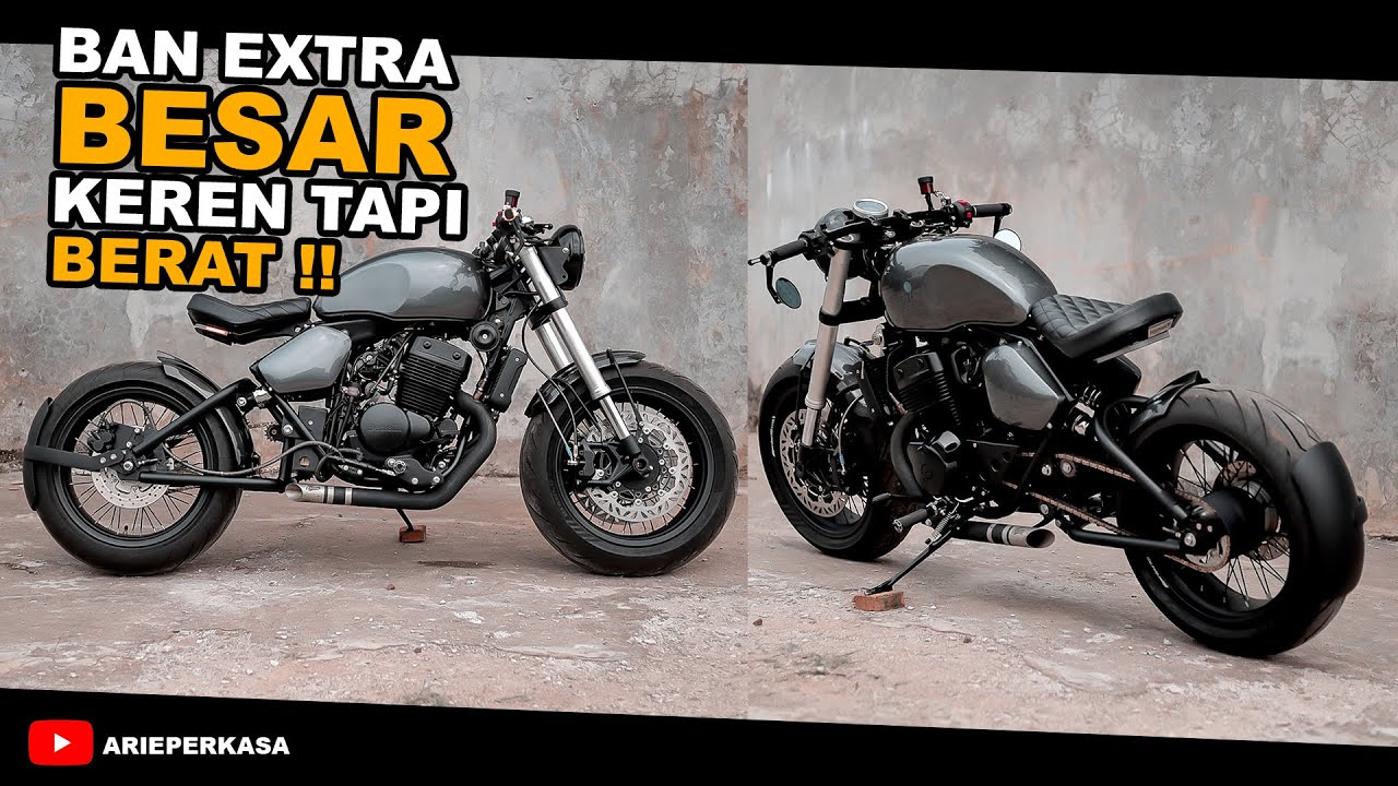 Modifikasi bobber benelli PE250