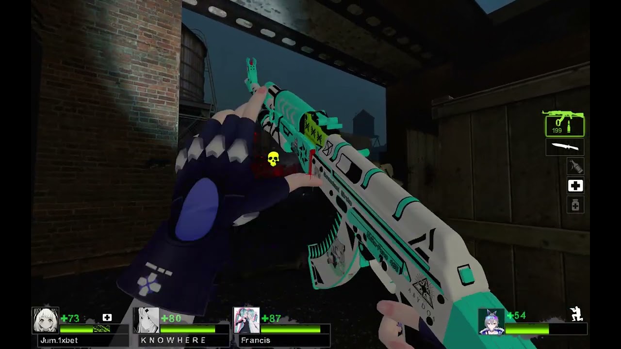 L4D2 Codename Romero (Very slow Headshot zombie gameplay)