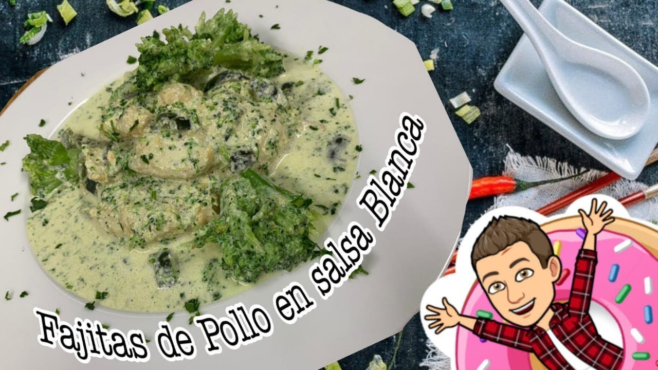 Pollo En Salsa Blanca