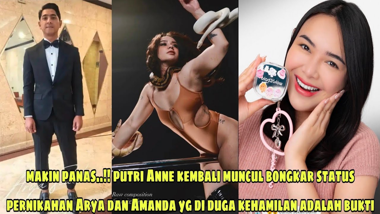 Makin memanas.. Putri Anne kembali singgung soal kehamilan Amanda,, pernah ada pernikahan dgn Arya
