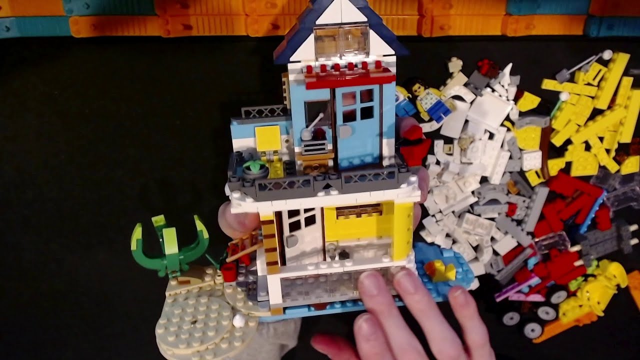 LEGO Creator 3 in 1 Beach Camper Van 31138 Alternate Build and Review! The Beach House on Stilts!