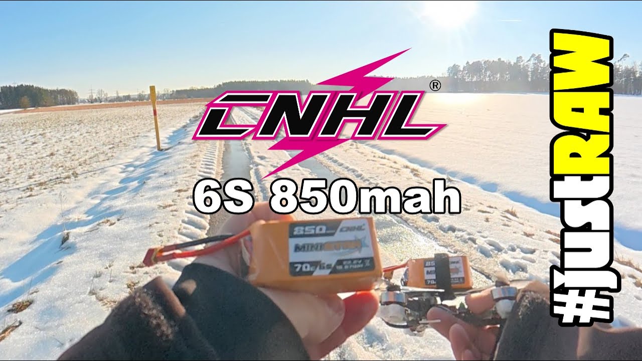 CNHL 6S 850mah am Quadmula Siren F35 ist dies der optimale Lipo? #justRAW