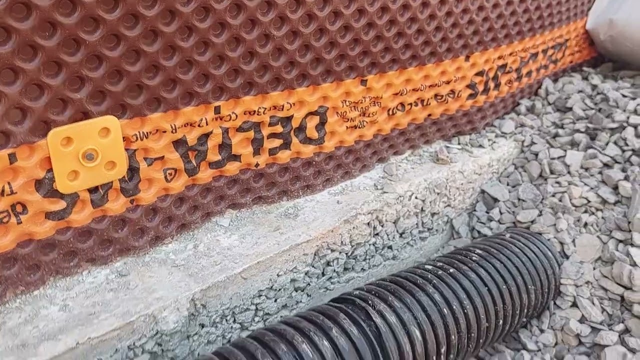 Drain tile installation