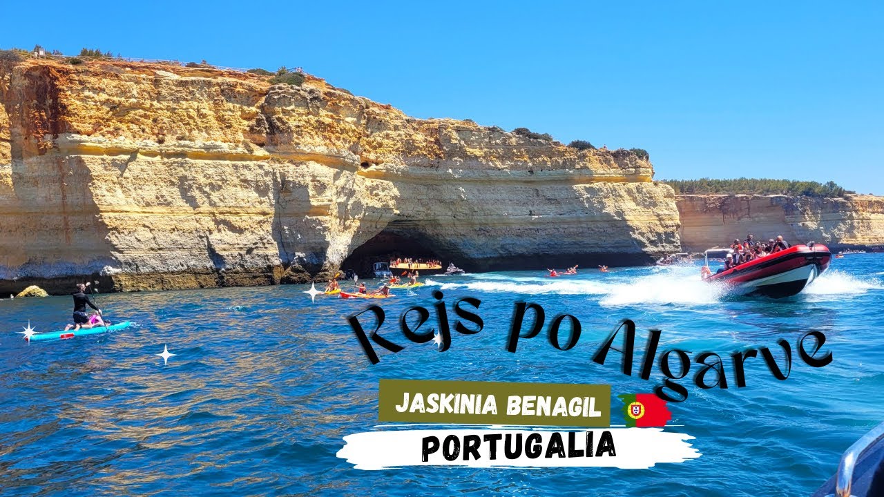 Rejs do jaskini Benagil