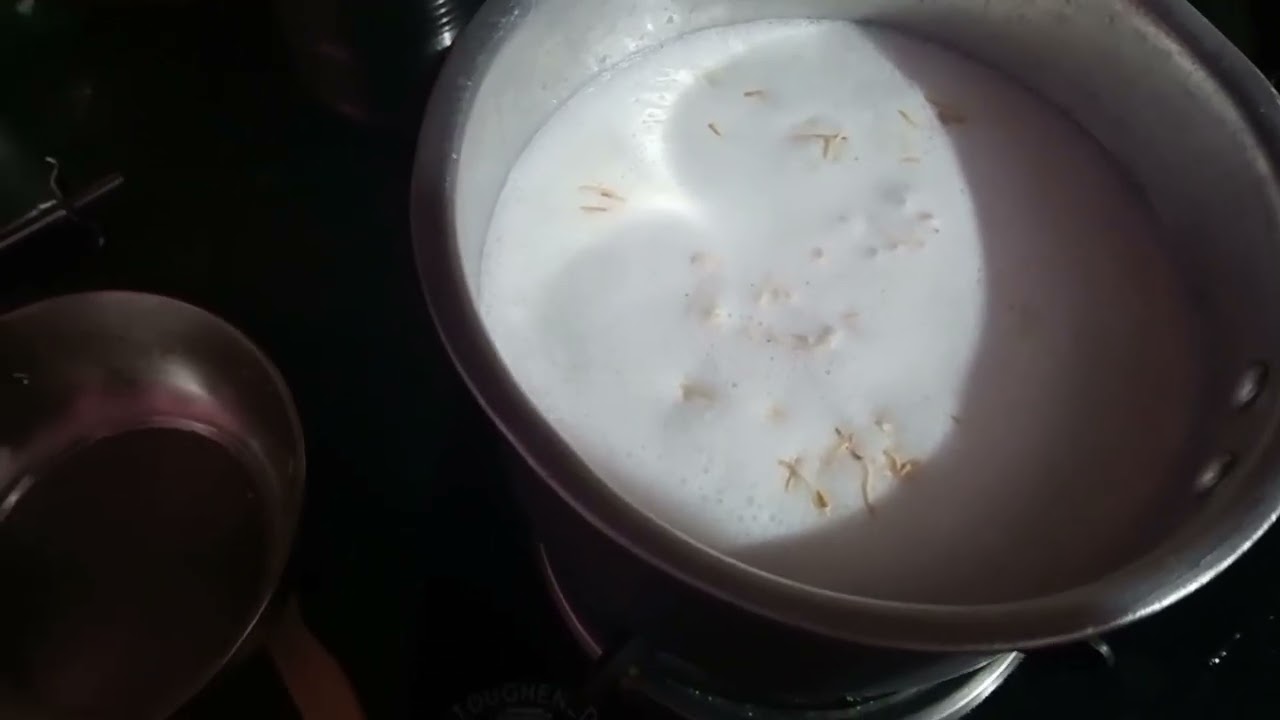 Doodh ke jave...#sweetrecipe #milkproduct #almond #cookingvideo  #cooking 