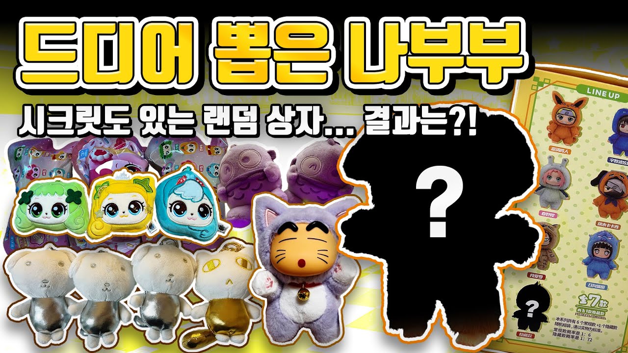 드디어 뽑은 나부부 랜덤 박스... 결과는?!