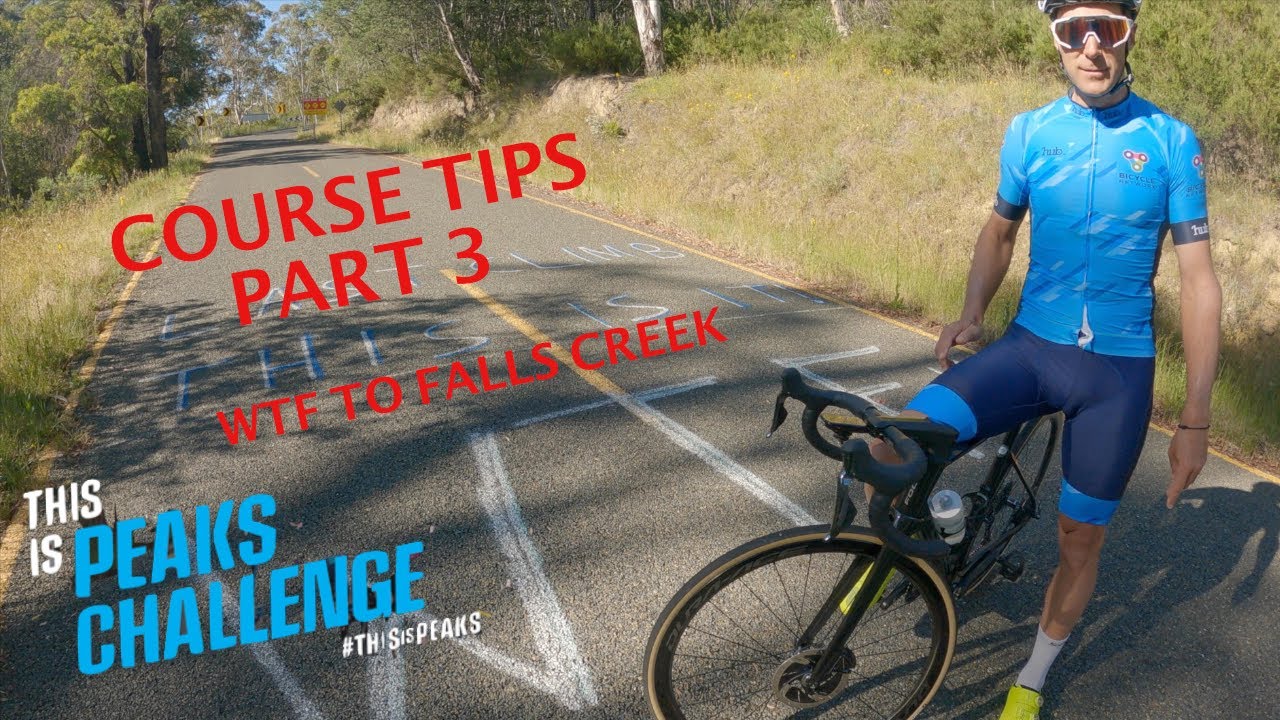 Советы по маршруту Peaks Challenge Falls Creek: Видео 3 — WTF, поворот на Falls Creek