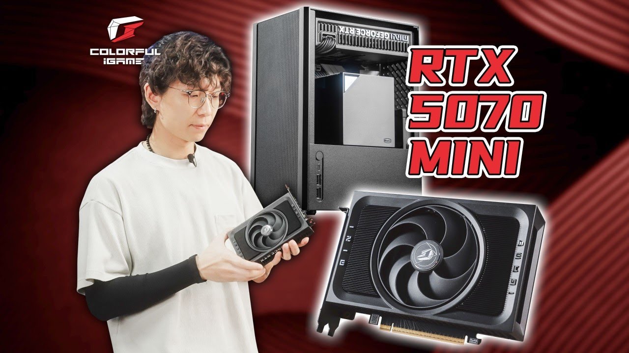 8 5升2K性能怪兽？七彩虹iGame RTX 5070 MINI装机测试