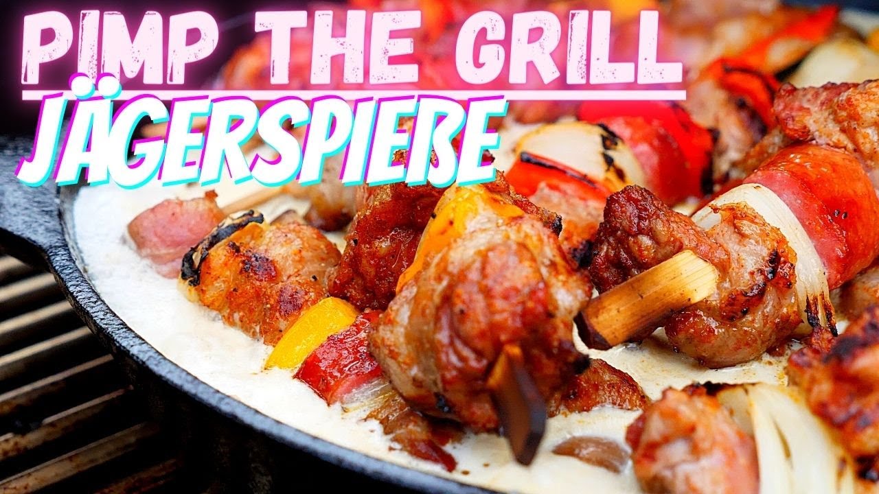 Cremig zarte Jägerspieße | Pimp the Grill #4K