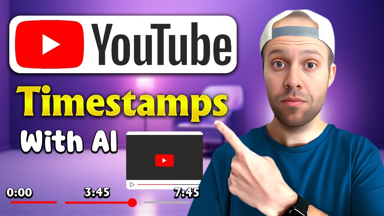 How to Create YouTube Timestamps & Descriptions With AI!