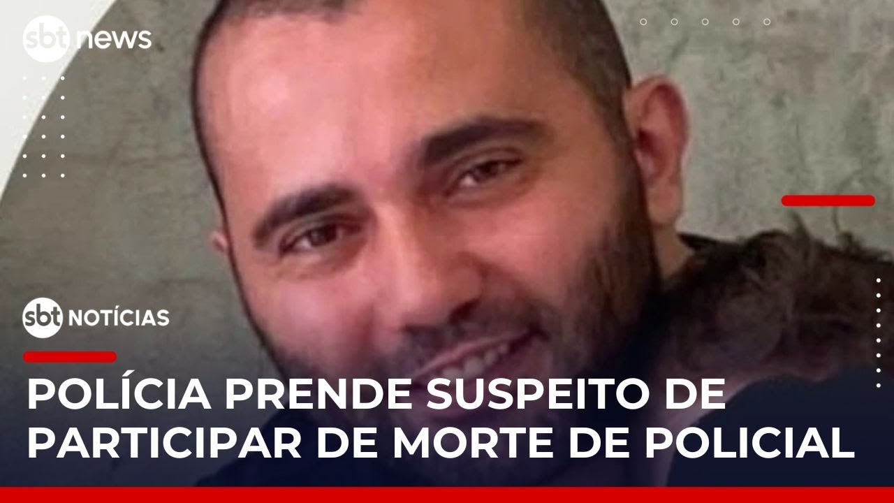 Suspeito de matar policial civil a pauladas &eacute; preso em SP | #SBTNot&iacute;cias