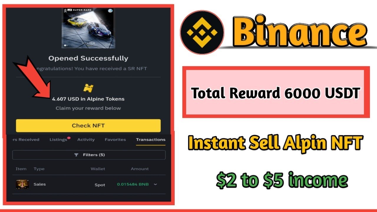 Binance Alpin NFT Collect Alpin Token||  Charge Your Alpine Race Collectibles at the PowerStation||