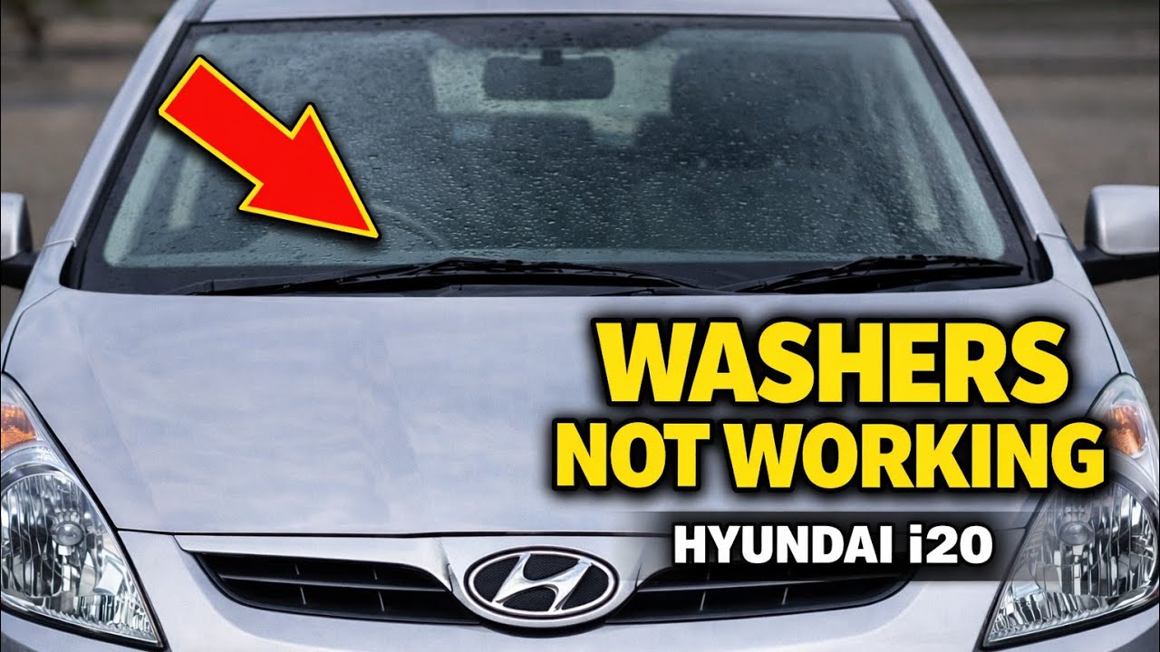 Hyundai i20 Washer Jets Not Working – Simple Fix (2009)