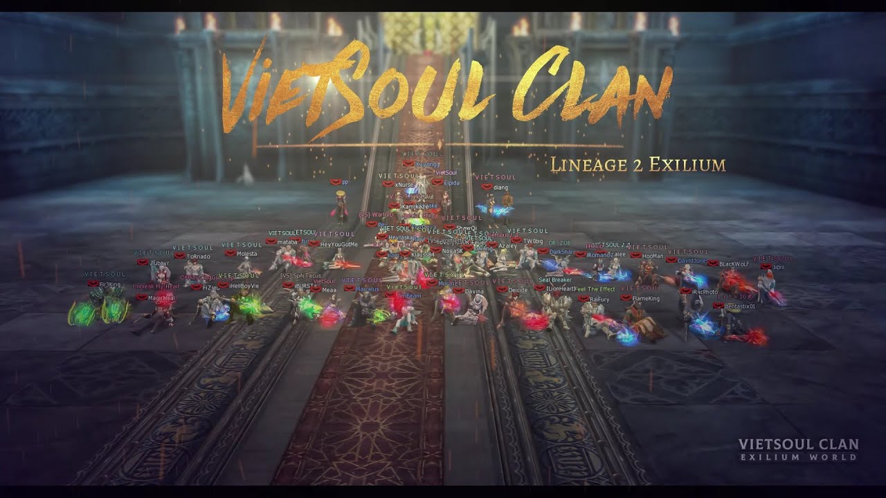VietSoul Clan & ALLY - Lineage 2 Exilium - FORTRESS BATTLE