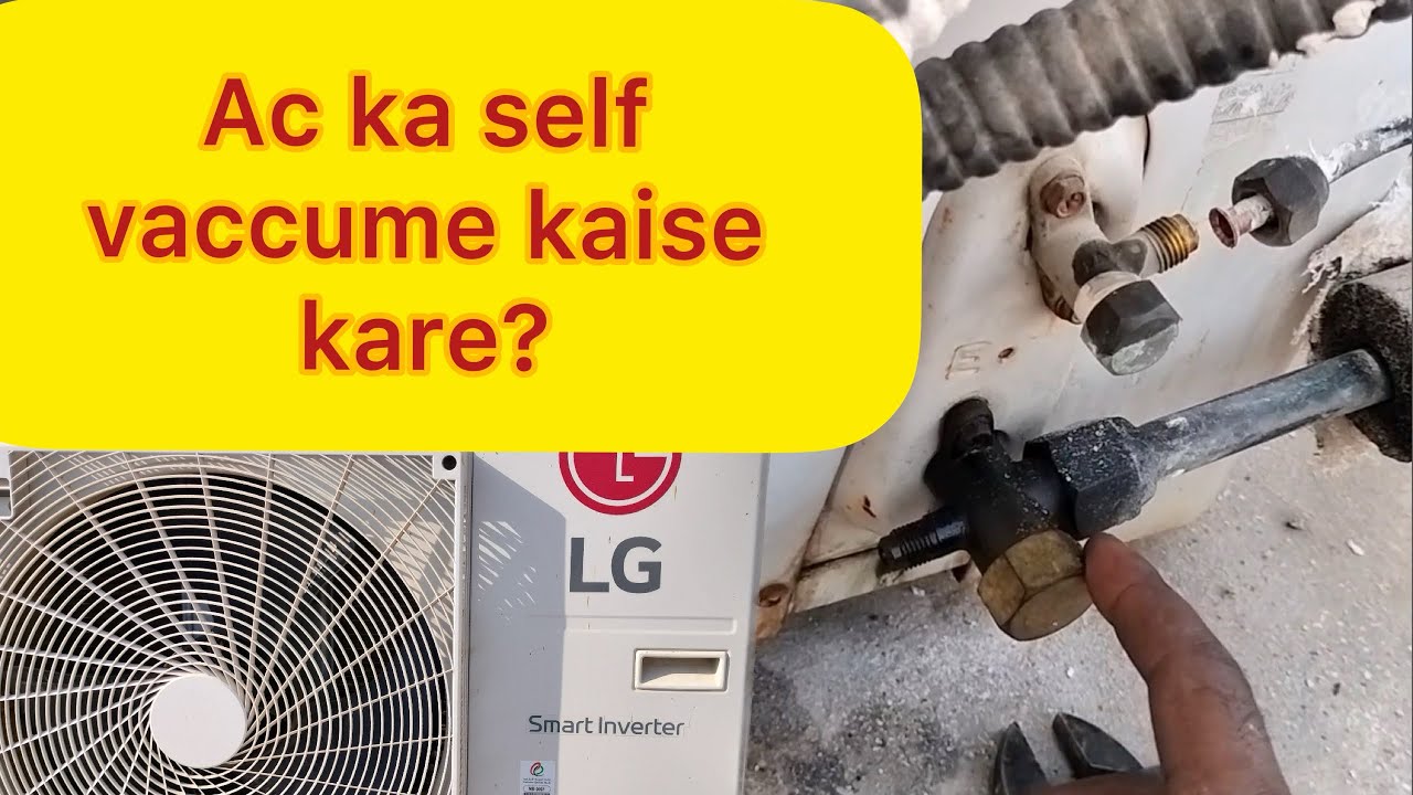 Self vacuum kaise kare/ self vacuum kaise karte hai/ how to self vacuum split ac #selfvacuum
