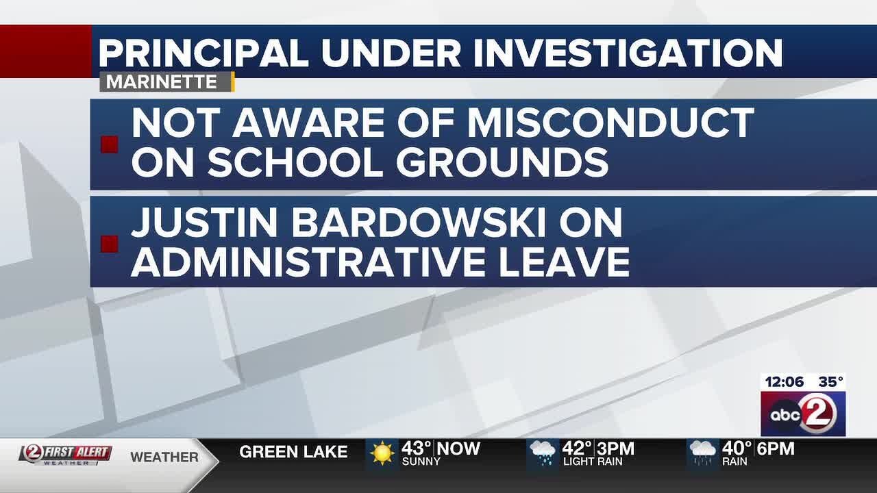Marinette High School principal under investigation