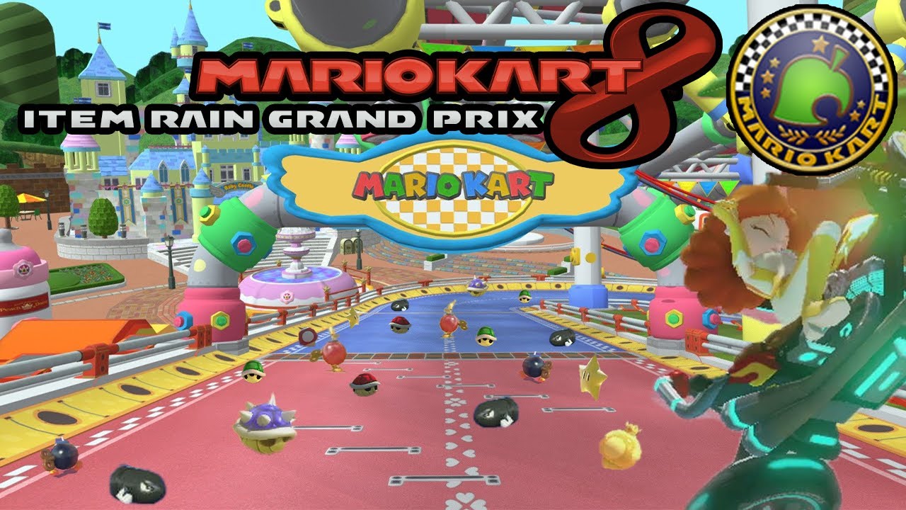 Mario Kart 8 ITEM RAIN GRAND PRIX - Crossing Cup (200cc)