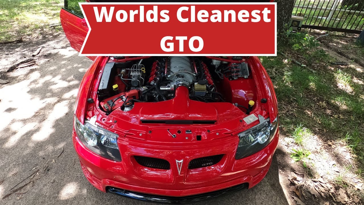 Cam Heads Exhaust Pontiac GTO cold start and walk around. Worlds Cleanest GTO (Angry Goat)