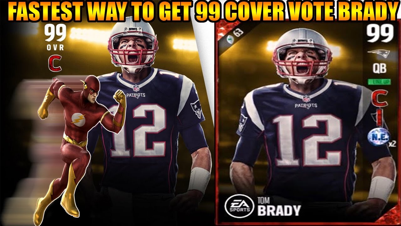 FASTEST AND EASIEST WAY TO GET A FREE 99 COVER VOTE BRADY! | MADDEN 17 ULTIMATE TEAM