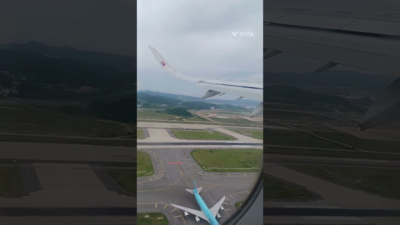 중국동방항공 A321-200 인천공항 이륙 (China Eastern Airlines A321-200 takeoff from Seoul Incheon Airport)