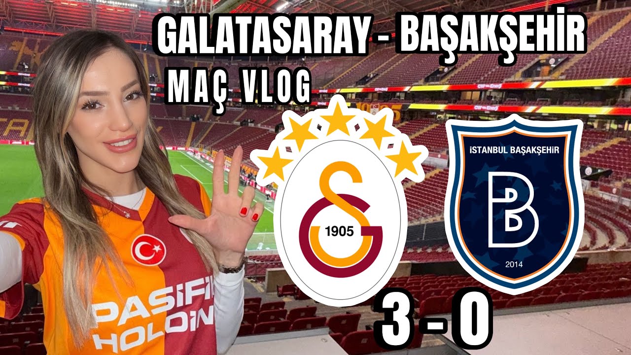 GALATASARAY - BAŞAKŞEHİR MAÇ VLOG #galatasaray #osimhen #victorosimhen #maç 