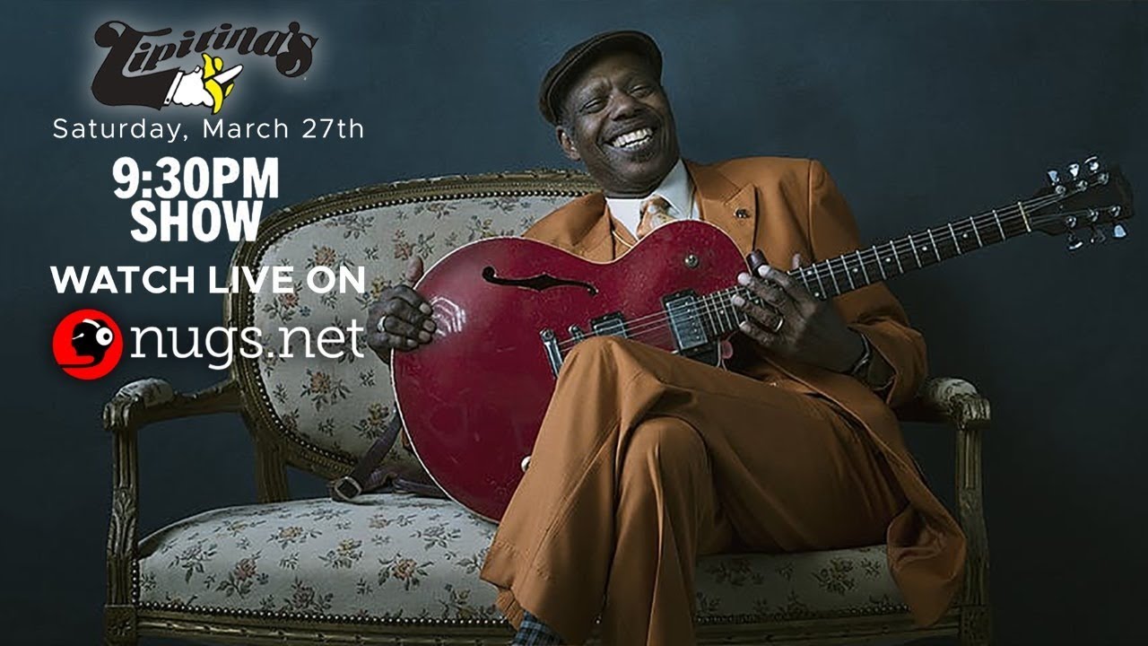 Walter Wolfman Washington LIVE at Tipitina's in New Orleans, LA