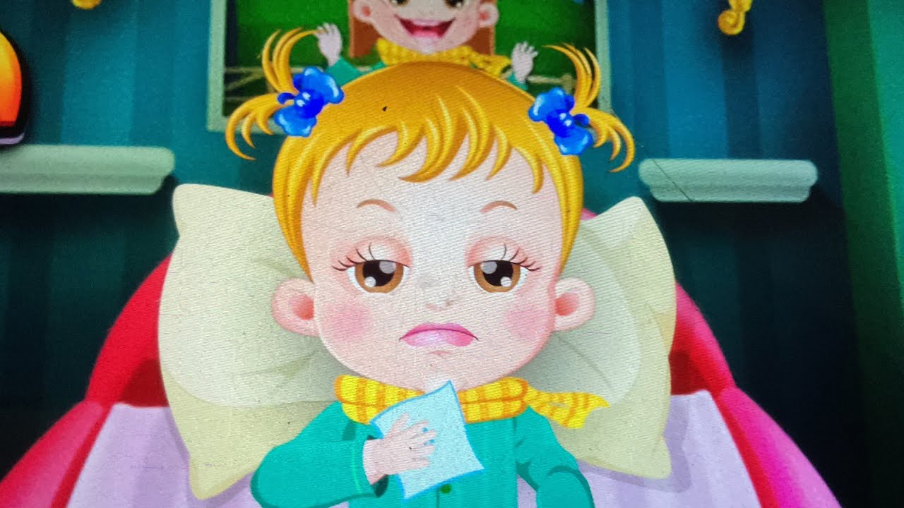 Baby Hazel goes Sick in 