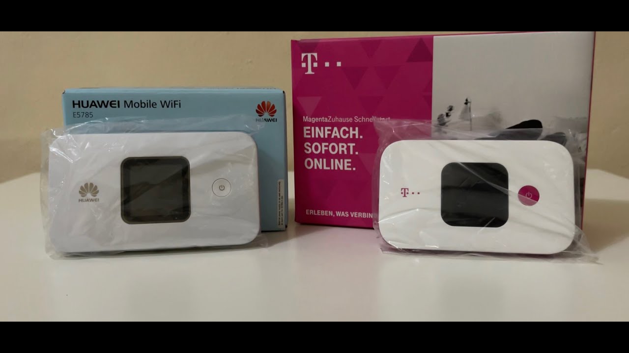 Huawei E5577cs-321 And Huawei E5785Lh-22c Review & Test Speed