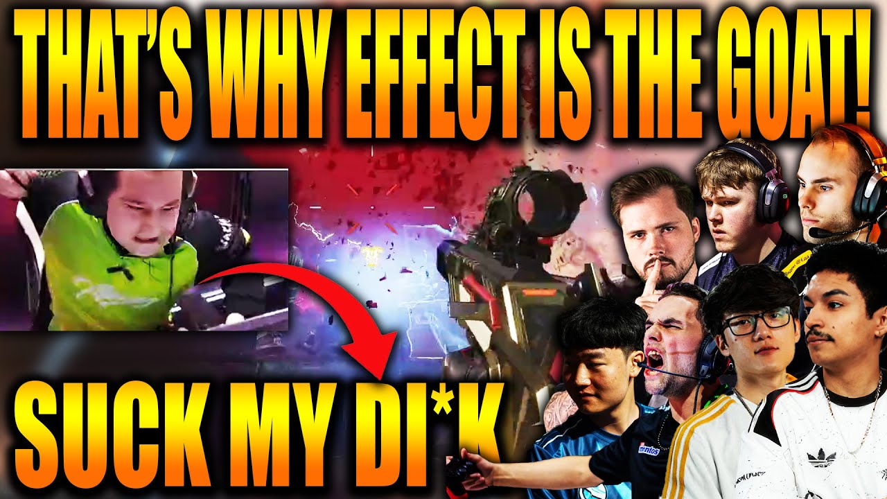 Effect may have broken his headset after his unbelievable clutch! 100T, SR & Alliance clashed in EWC