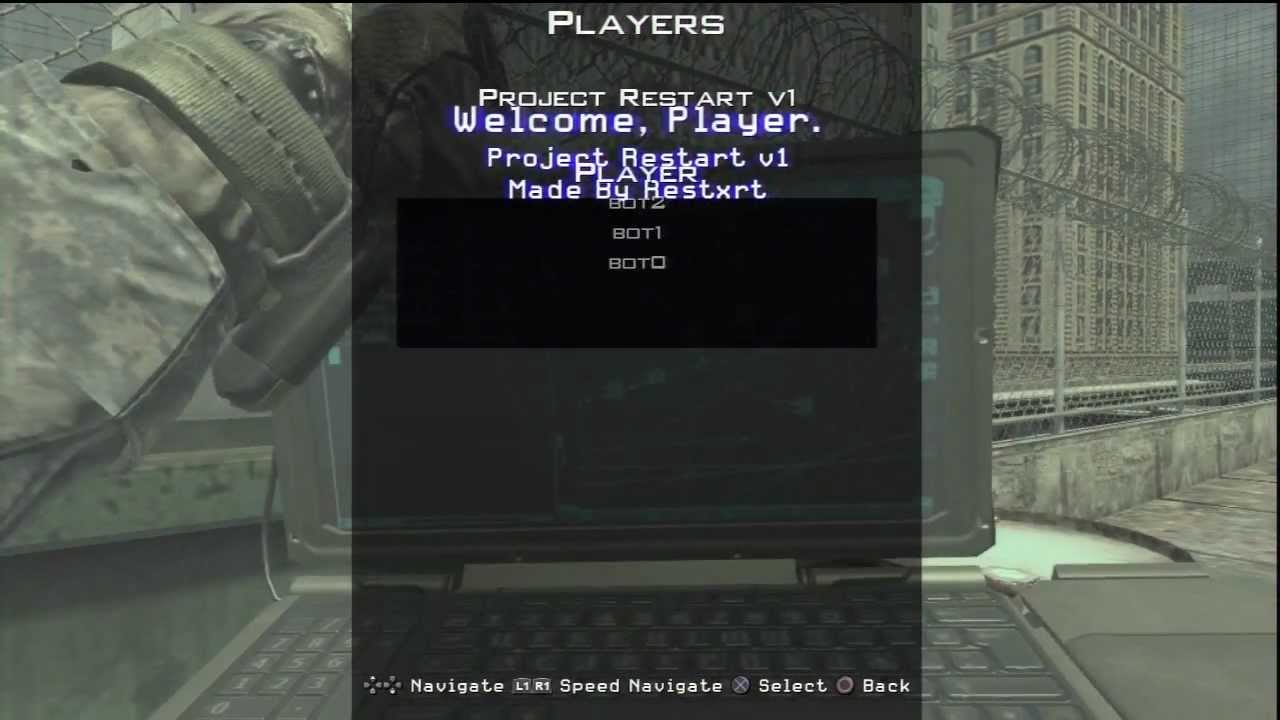 Patches Modified | [Preview] Project Restart v1 by RestxrtModz | Hosted By ITheHiddenZoneI