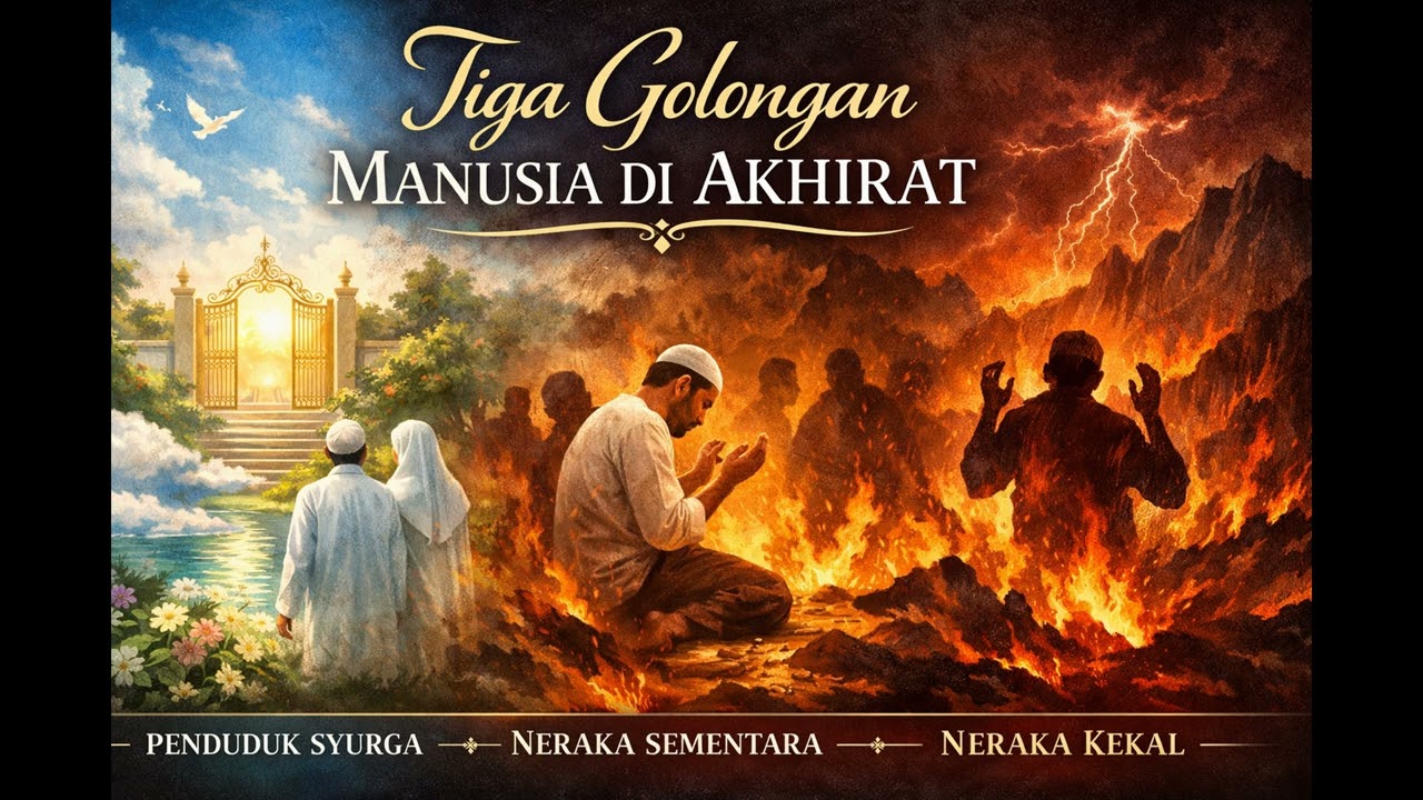 Tiga Golongan Manusia di Akhirat 1