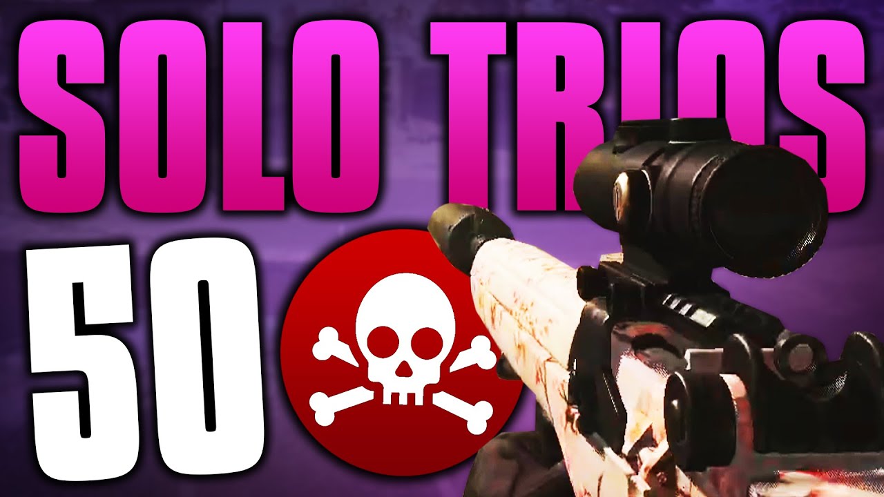 I DROPPED A 50 BOMB IN SOLO TRIOS (Cold War Warzone)