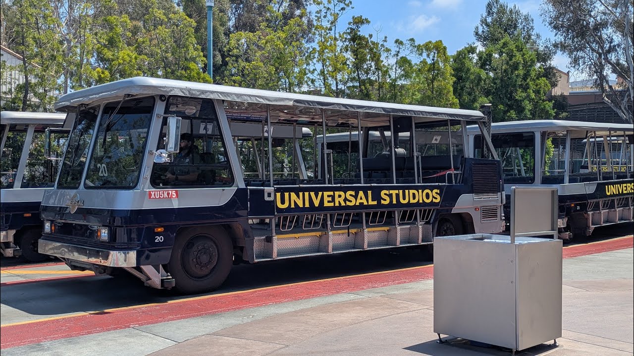 Universal Studios Hollywood Tram Tour 2025 | 4k 60fps