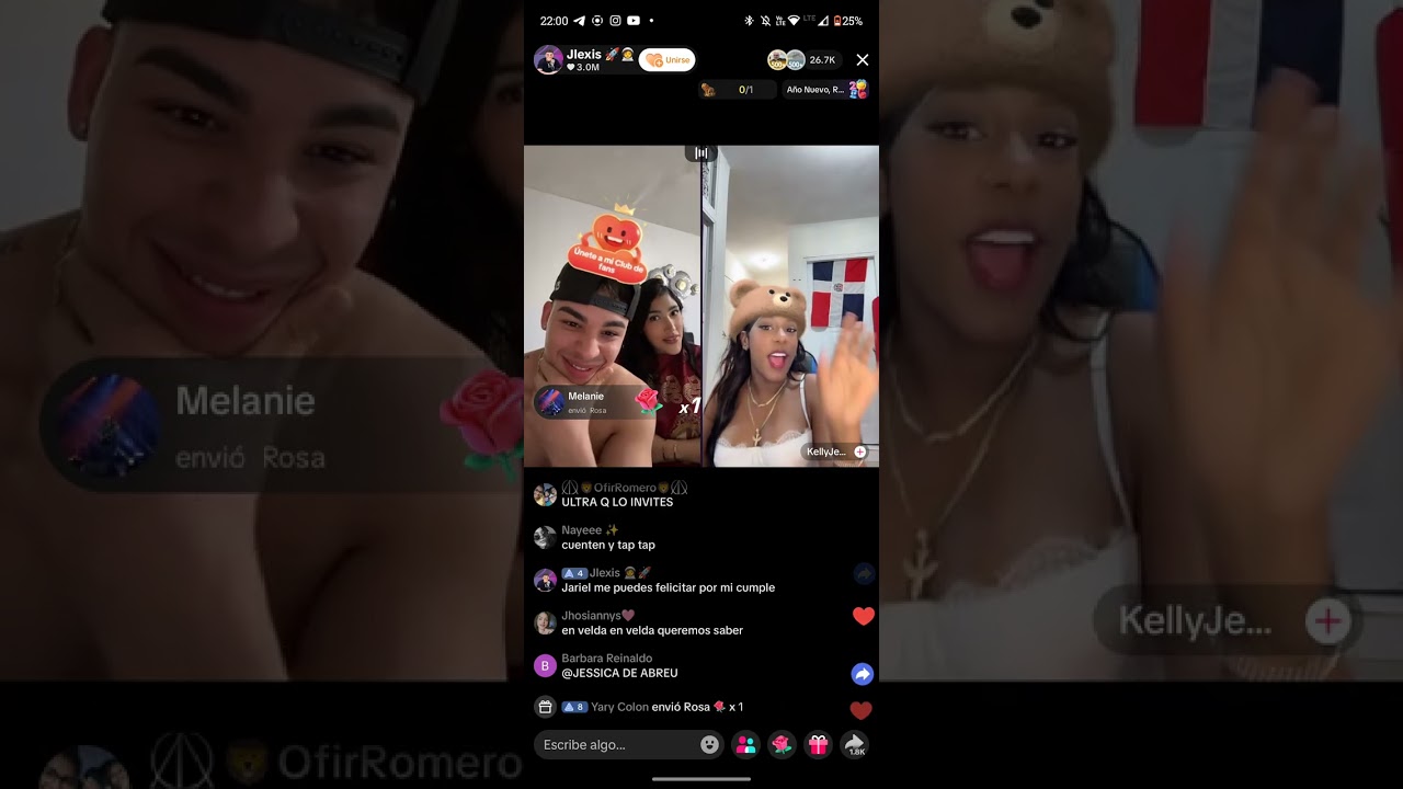 Live DaniLexis; 1 de enero (parte 2)