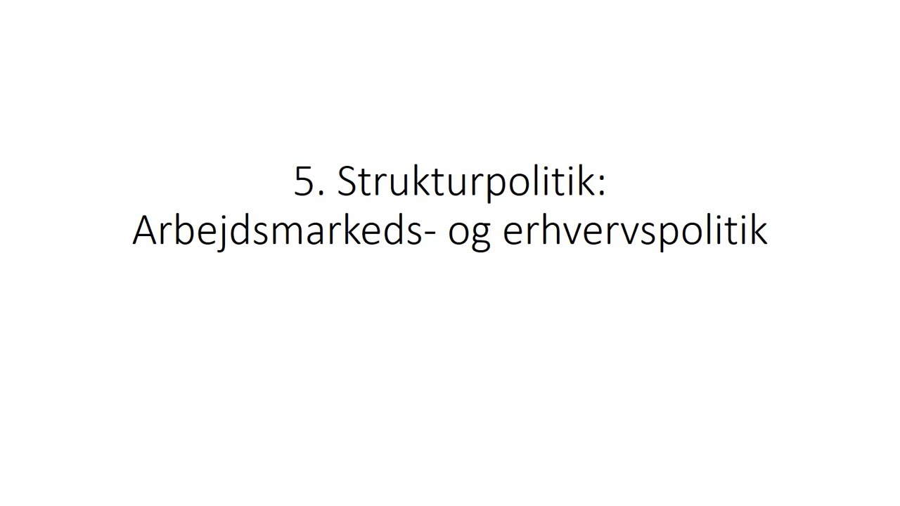 6  Strukturpolitik