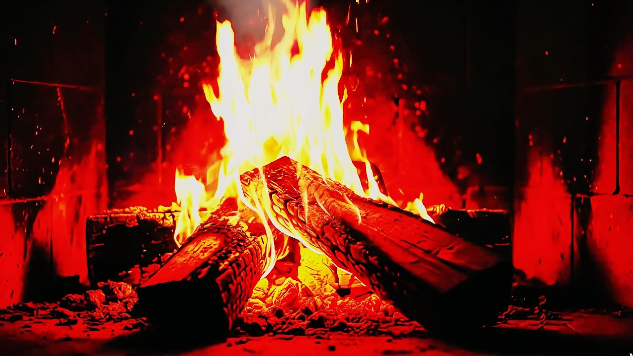 🔥 Fireplace UHD! Cozy Crackling Fire Sounds for Deep Relaxation & Sleep