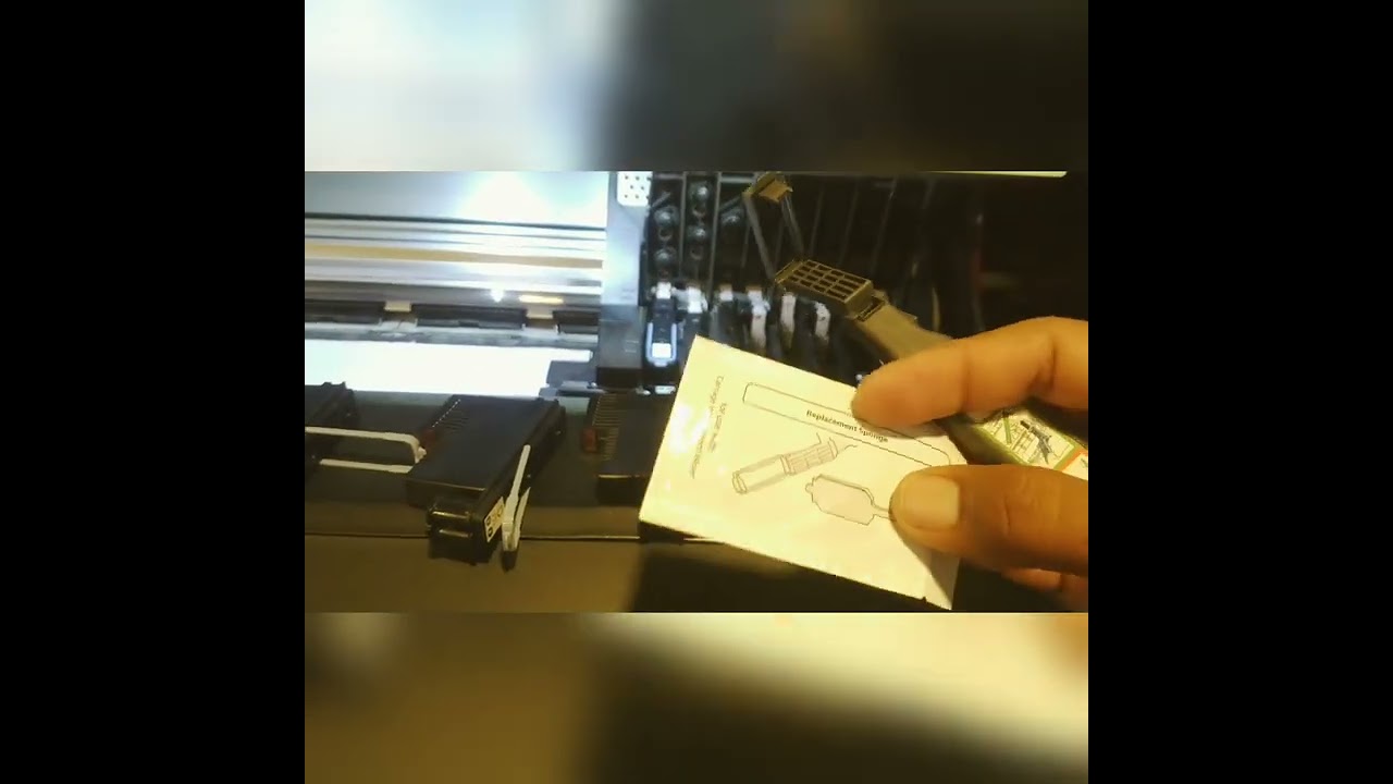 Limpieza de cabezales de forma manual Plotter HP Latex 360 / 365 / 335