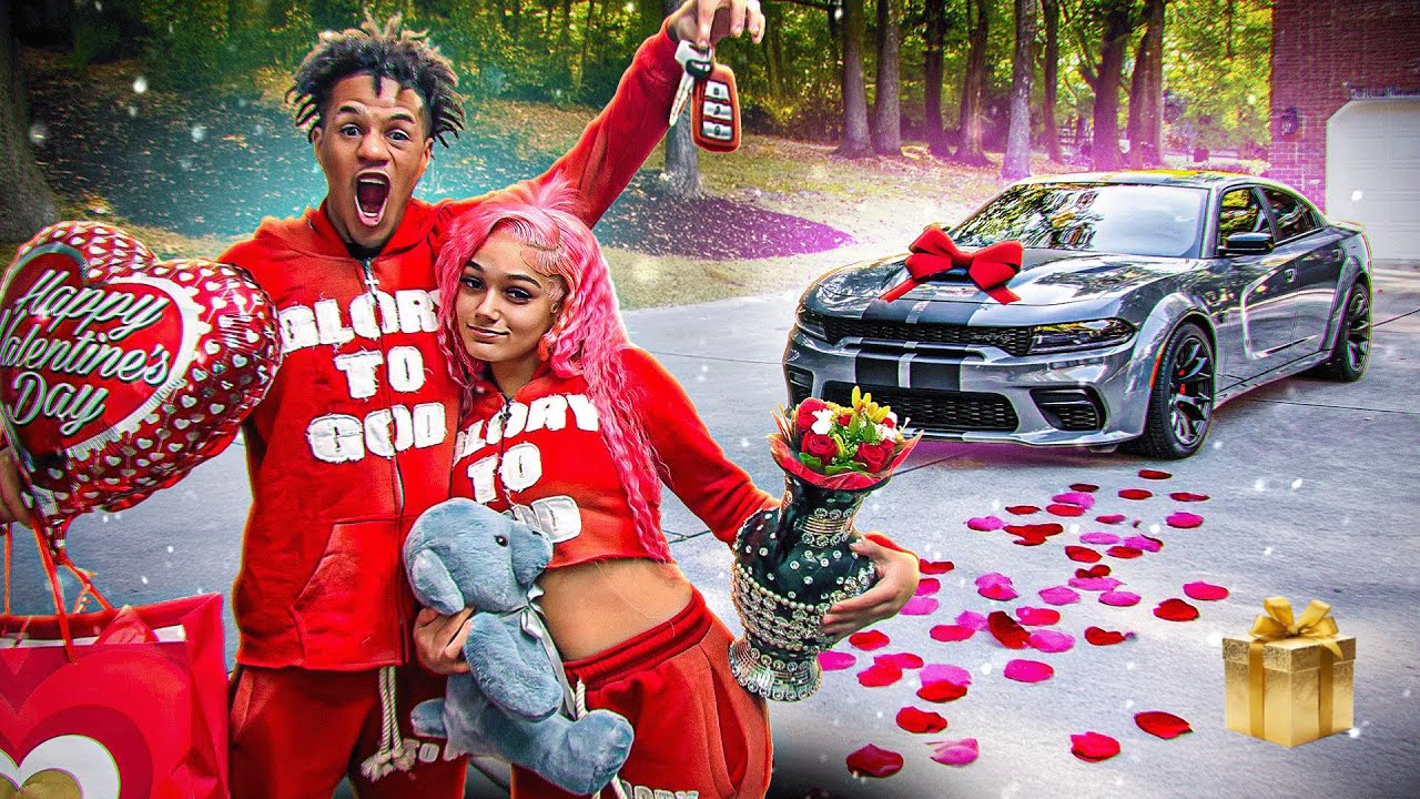 DRIFTING A HELLCAT JAILBREAK & ASKING NAI TO BE MY VALENTINES ! * FINALLY DATING? *