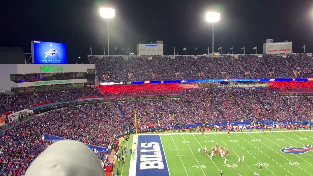 Buffalo Bills shout song #1 vs New York Giants SNF @ Highmark Stadium 10/15/2023