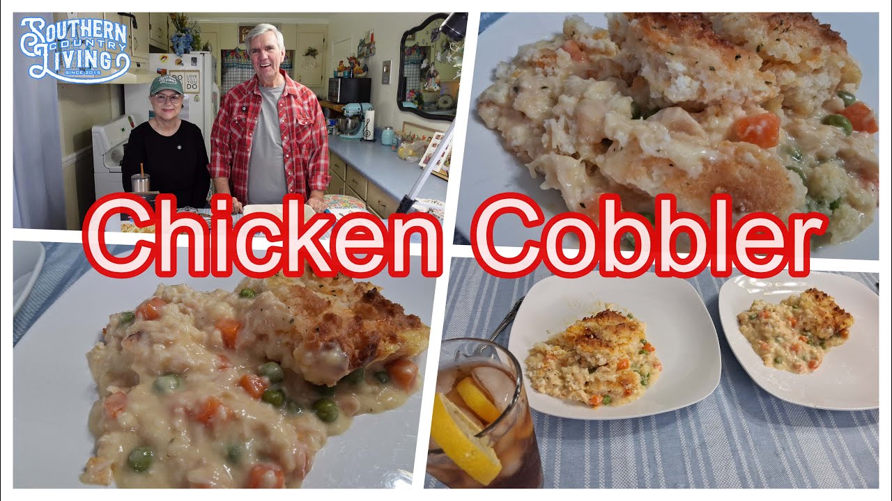 Chicken Cobbler  --  Simply Delicious  --  Gluten Free Version