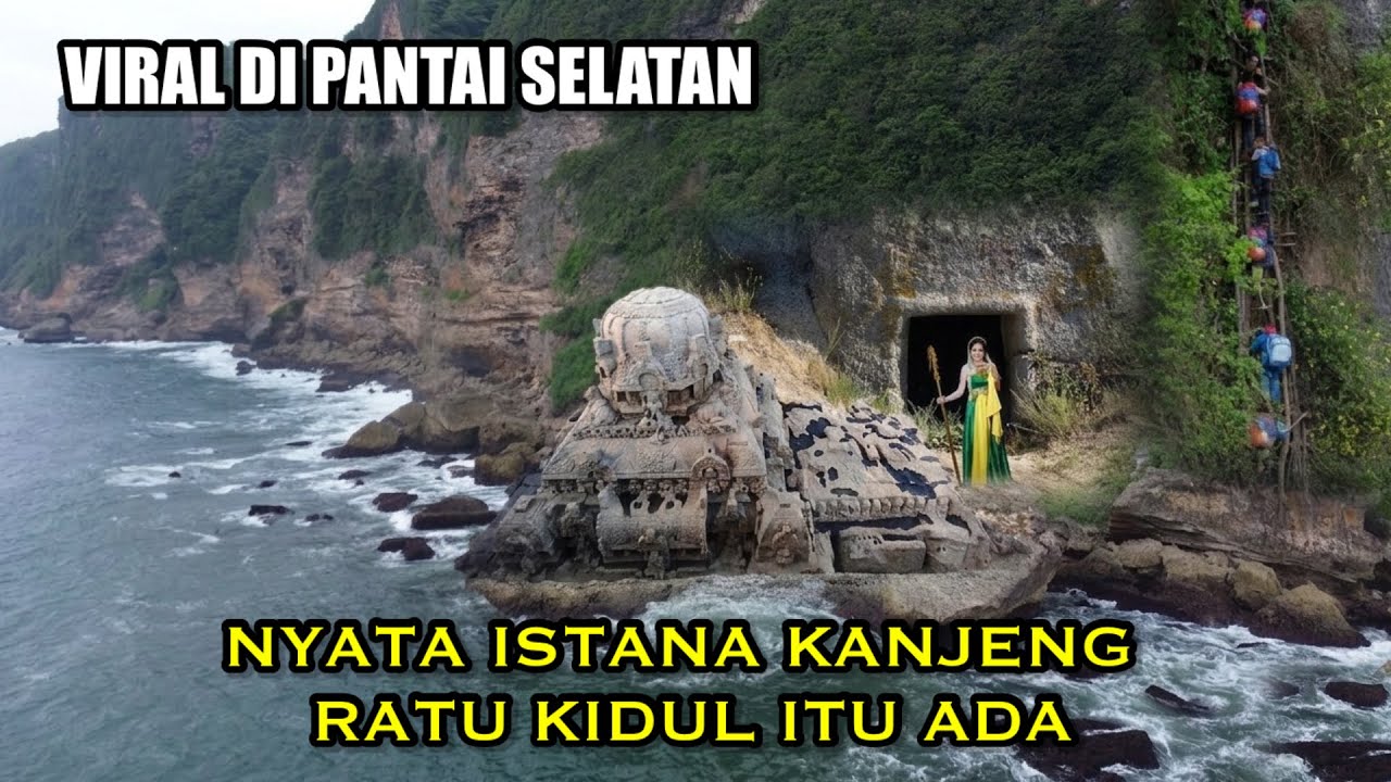 Ini Nyata Istana Kanjeng Ratu Kidul Viral Di Pantai Selatan