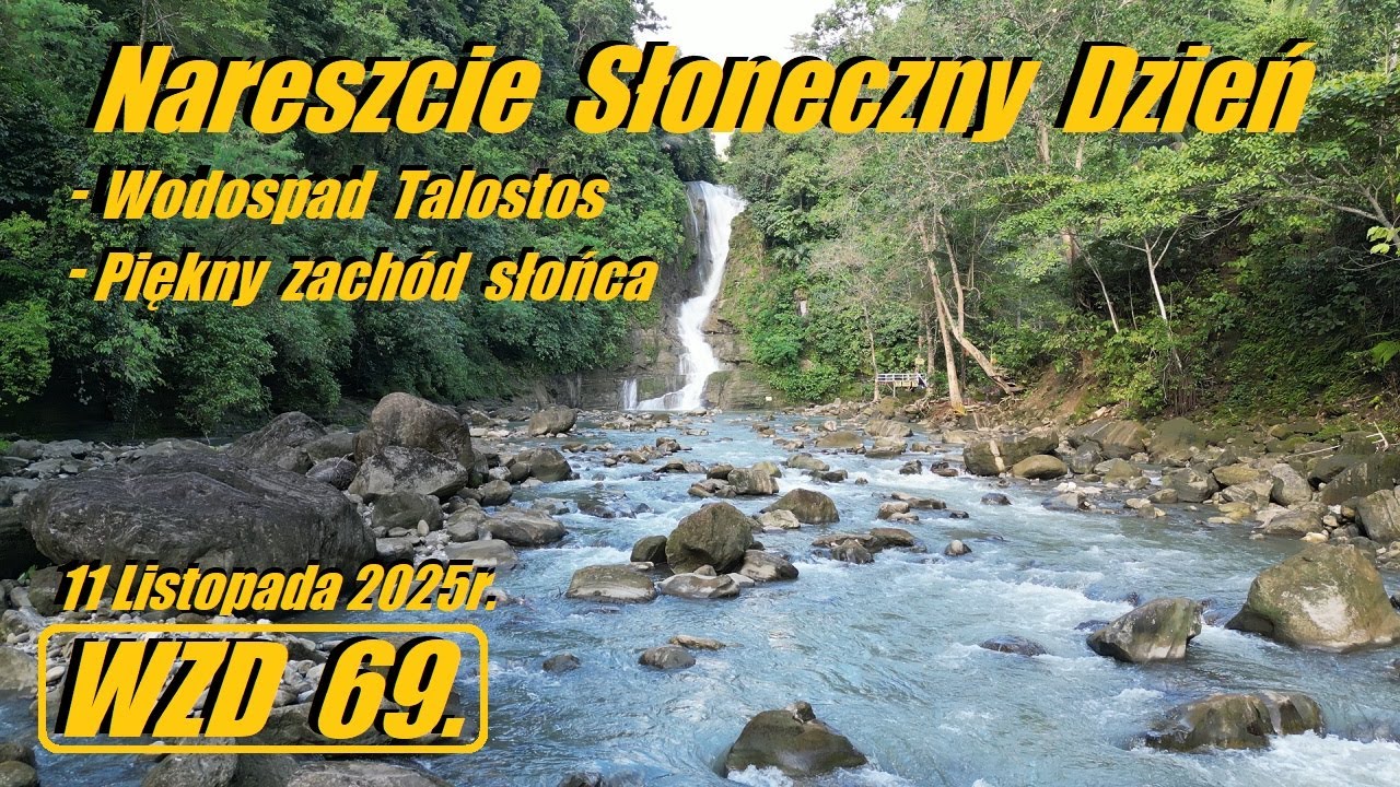 Wodospad Talostos - Nareszcie Słoneczny Dzień na Negros