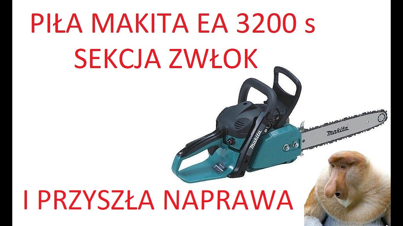 Piła Makita EA 3200 Sekcja zwłok i Przyszła Naprawa