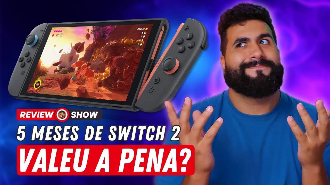 5 MESES com o Switch 2: hype ou arrependimento?