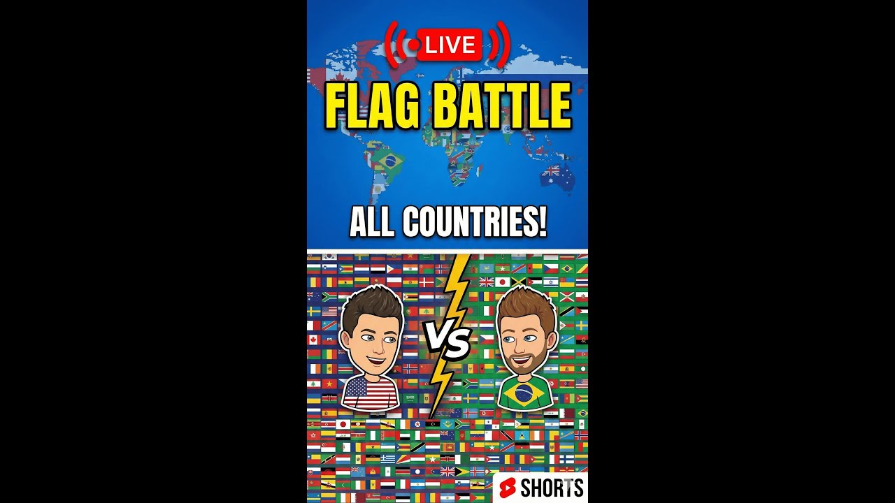 Battel of all Country #usa #warzone #flagbattle