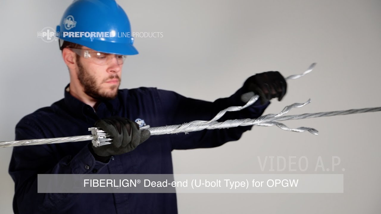 FIBERLIGN® Тупиковый конец для OPGW VIDEO A.P.