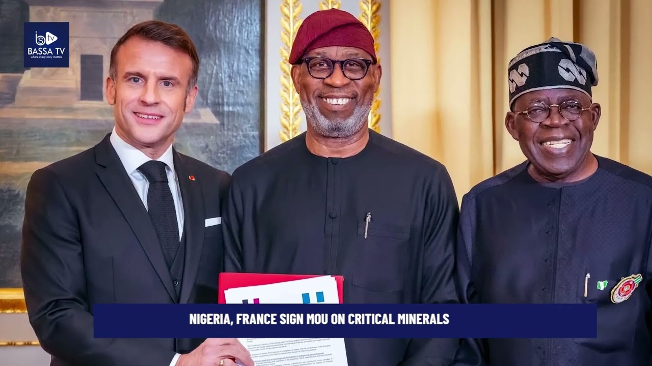 Nigeria, France sign MOU on critical Minerals
