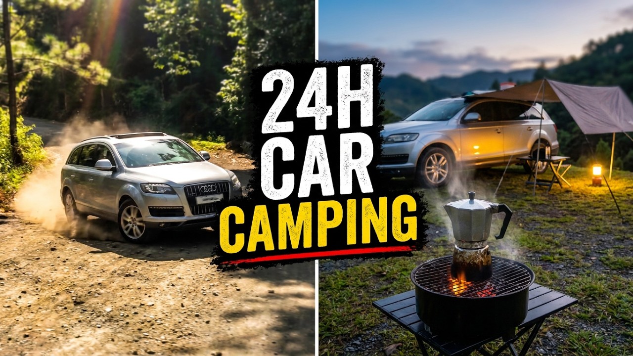 CAR CAMPING IN DOMINICAN REPUBLIC. 