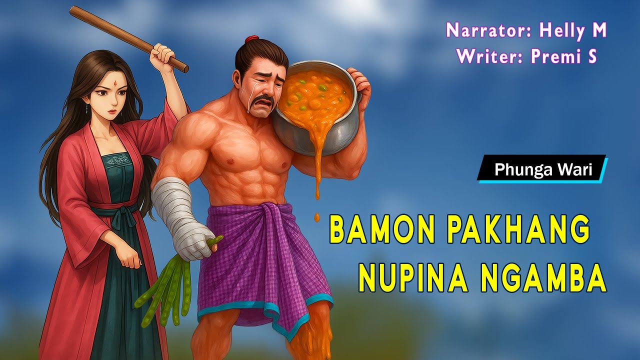 Bamon Pakhang Nupina Ngamba || Manipuri Phunga Wari || Helly Maisnam🎤 || Premi S✍️