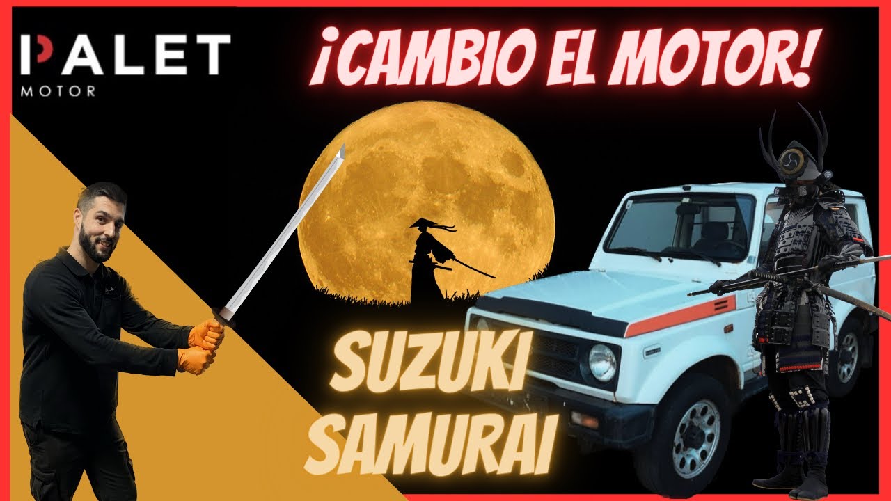 ¡SUSTITUCIÓN de motor Suzuki SAMURAI (SJ413)!